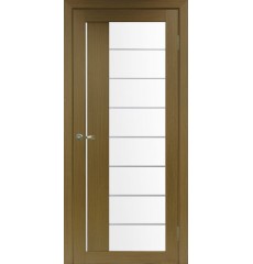 Дверь деревянная межкомнатная ТУРИН 524АСС Молдинг SC Орех классик
